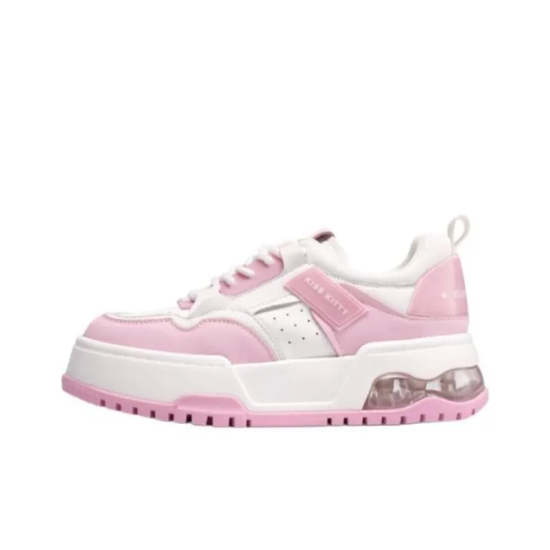 Kiss Kitty Anti-Slip Wear-Resistant Low-Top Skateboard Shoes Women's-5