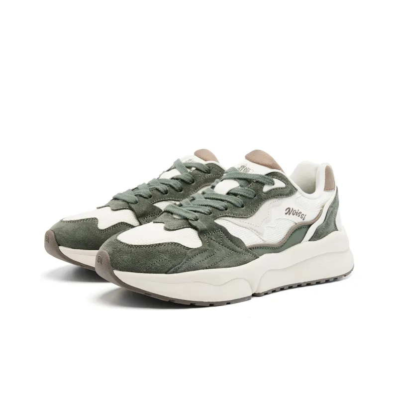 QIAODAN Revival 3.0 Low Top Casual Shoes Men's Ivory Shadow Green-2