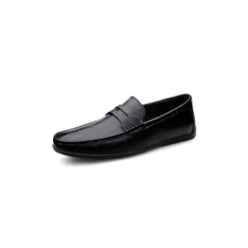 Abango Gommino Loafers Men Black/Brown