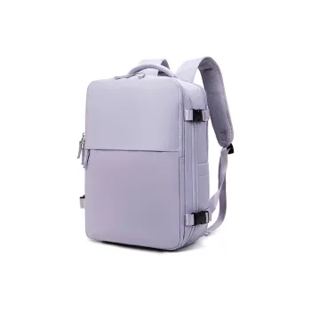 TTaG．baG Oxford Backpack Women's Purple/Beige Yellow/Ecru/Light Gray/Black