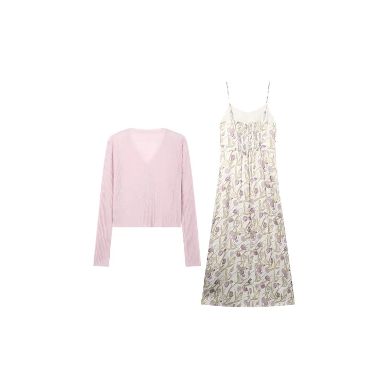 LOUISY AO Two Piece Skirt Sets Women's-3