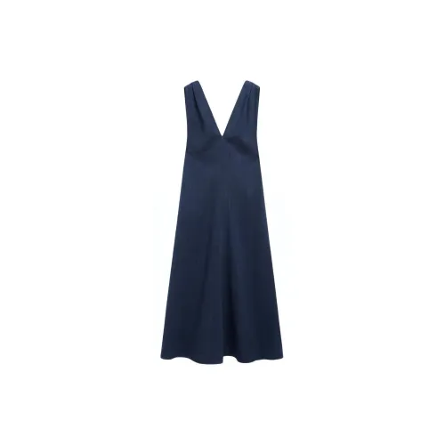 Massimo Dutti Slip Dresses Women's Indigo