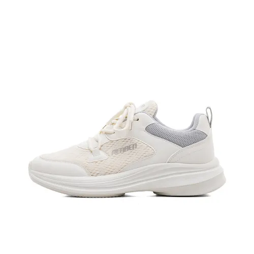 RENBEN Breathable Low Top Running Shoes Men's Beige
