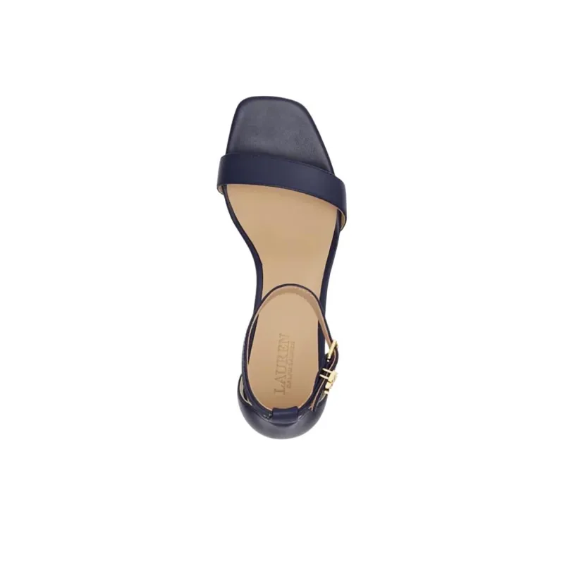 LAUREN RALPH LAUREN Logan Strap Sandals 6cm Women's Blue-3