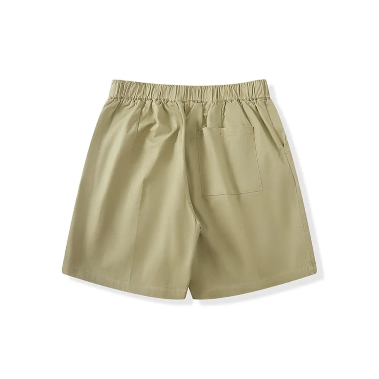 I'm David Casual Shorts Men's Light Army Green-1