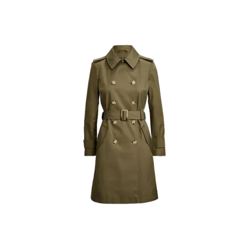 Polo Ralph Lauren Trench Coats Women's Green