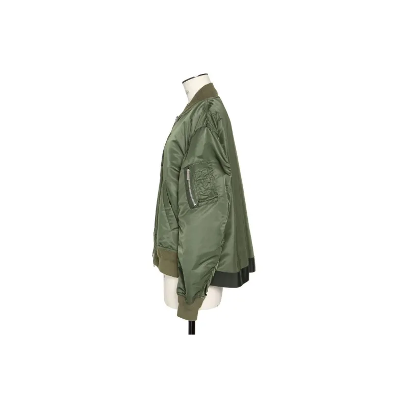Sacai Nylon Twill Blouson 'Khaki'-2