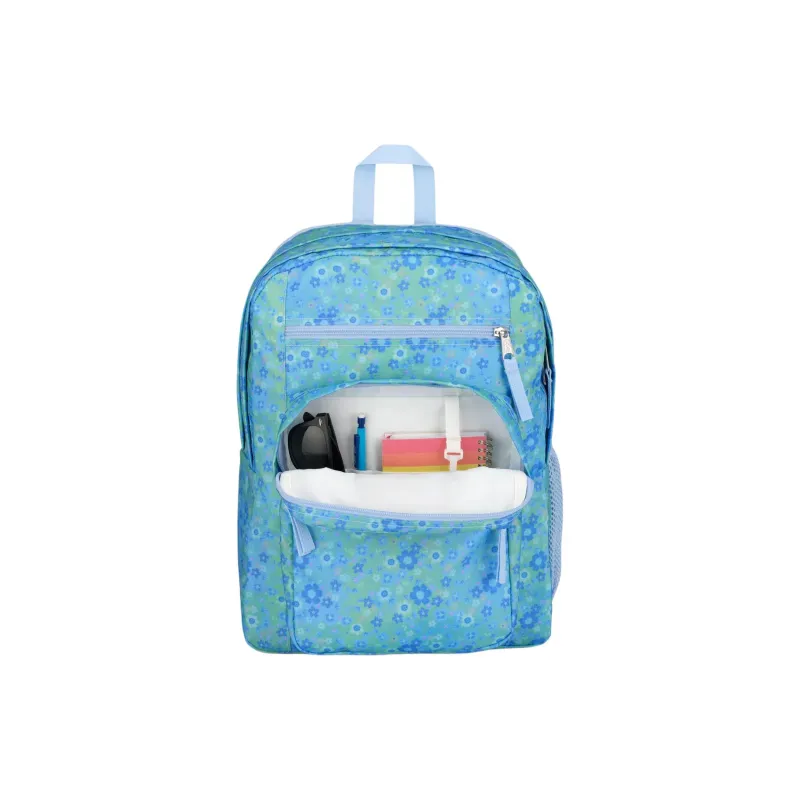 JanSport Polyester Backpack Large Size Unisex Light Blue-2