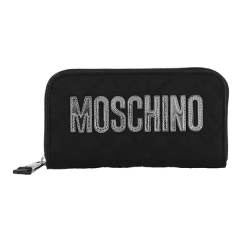 MOSCHINO Nylon Wallet Women's Black