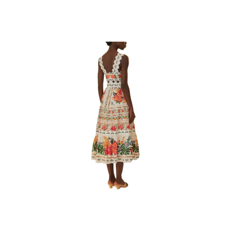 Farm Rio Bloom Garden Maxi Dress-1