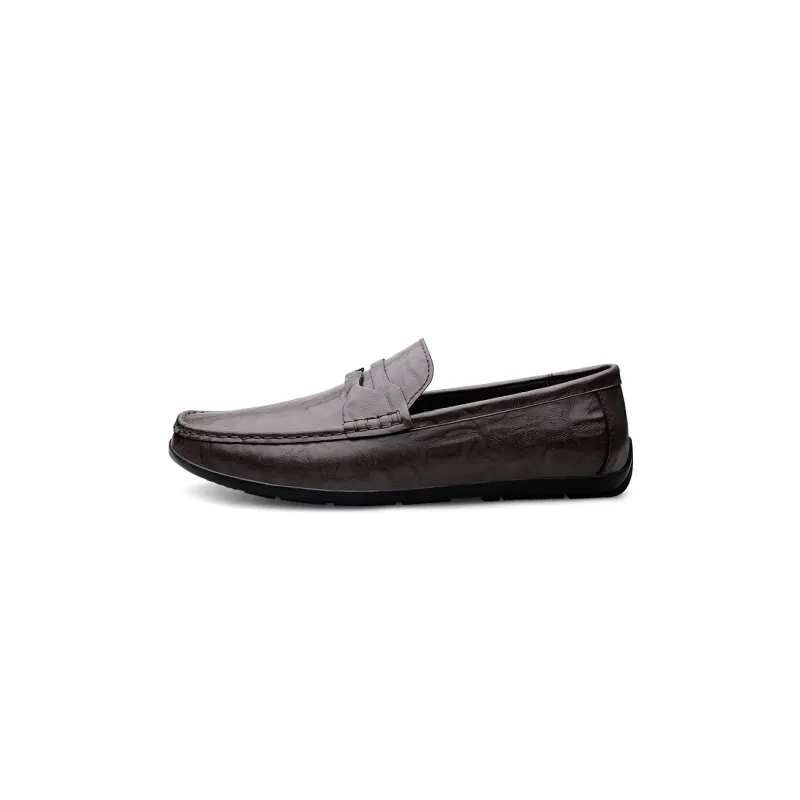 Abango Gommino Loafers Men Black/Brown-1