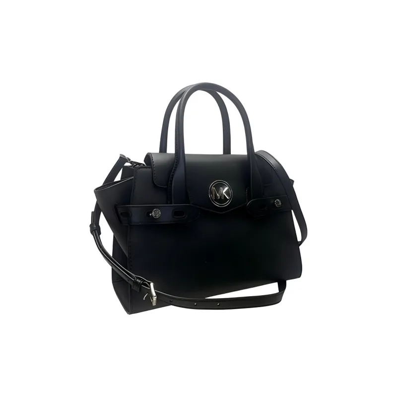MICHAEL KORS Leather Shoulder Bag, Crossbody Bag, Handbag Women's Black-1