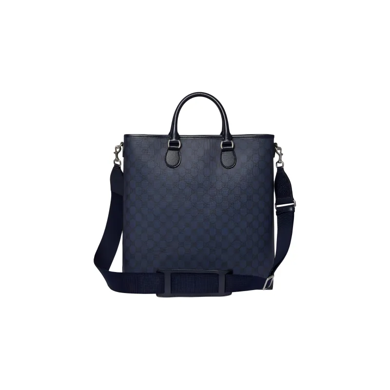 GUCCI Ophidia Supreme Canvas Tote Bag, Shopping Bag, Shoulder Bag, Crossbody Bag, Handbag Medium Size Men's Dark Blue-3