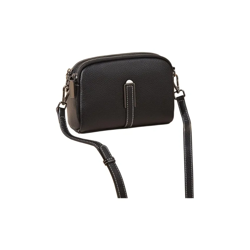 Marino Orlandi Top Grain Cow Leather With Synthetic Leather Small Square Bag Shoulder Bag Small Size Women's Multicolor-7