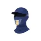 Blue[Ice Silk Sun Protection]-with Glass Hole-with Brim