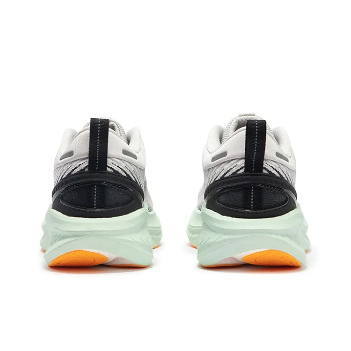 361° Cushioned Slip Resistant Low Top Running Shoes Men's Gray Black-3