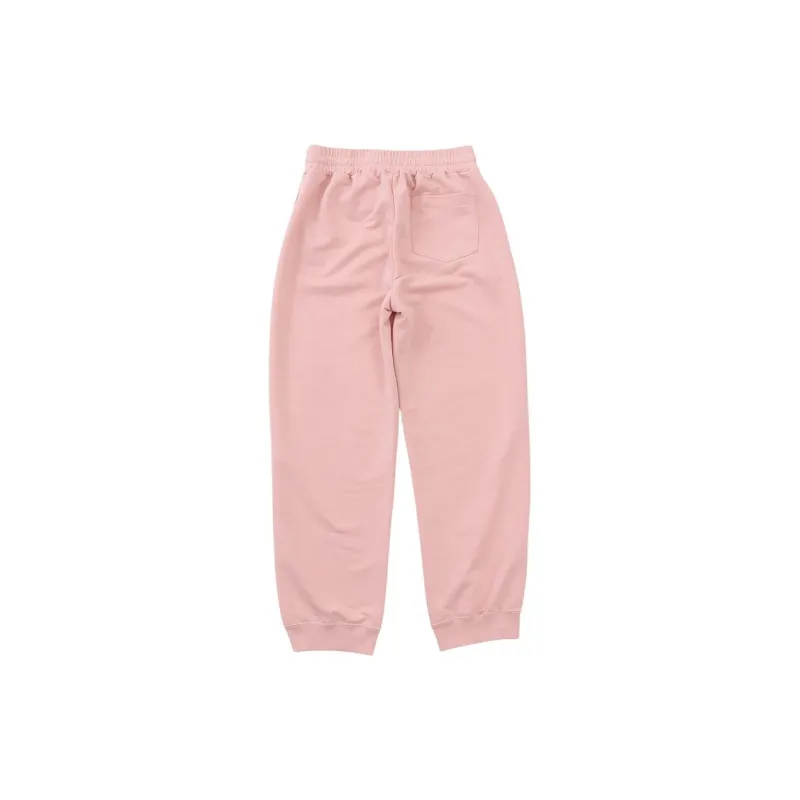 Champion SS24 Knitted Sweatpants Women's Light Pink-1