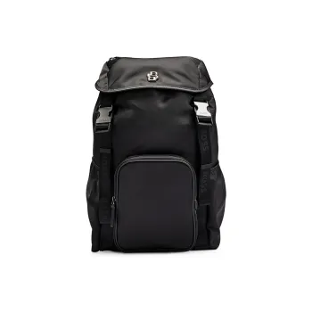 HUGO BOSS Polyester Backpack Regular Men's Black