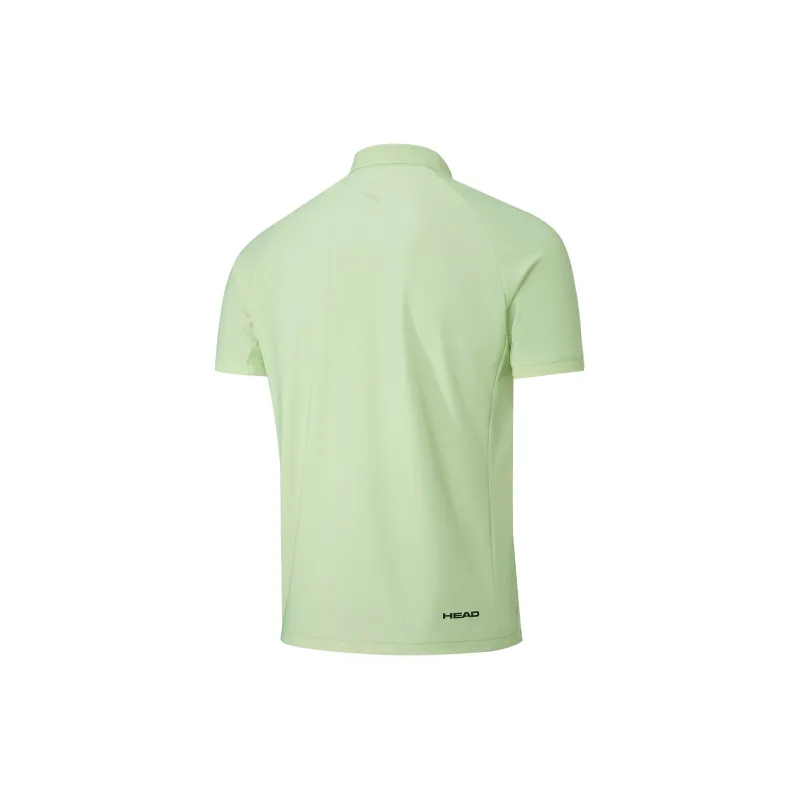 HEAD Polo Shirt Men's Emerald Green-1