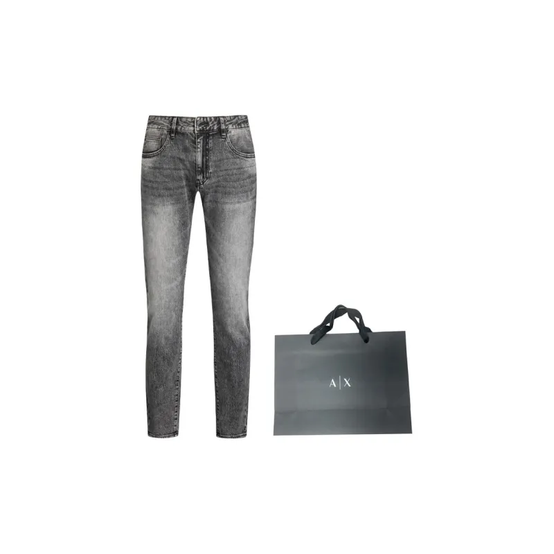 ARMANI EXCHANGEAE SS24 Jeans Men's Denim Black-3