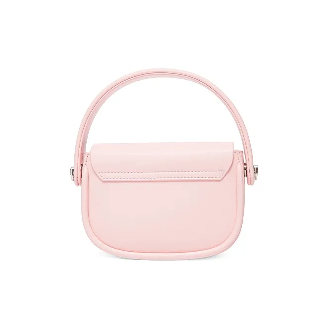 ONE TIME Synthetic Leather Peach Heart Portable Crossbody Bag Shoulder Bag Small Size Women's Multiple Colors-5