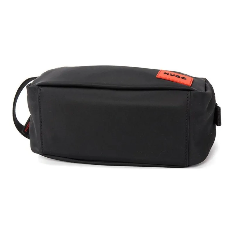 HUGO BOSS Recycled Polyester Toiletry Bag Men's Black-3