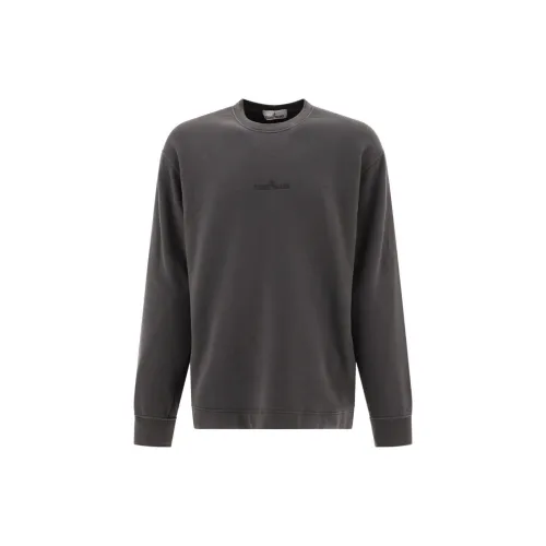 STONE ISLAND Sweatshirts Men Charcoal