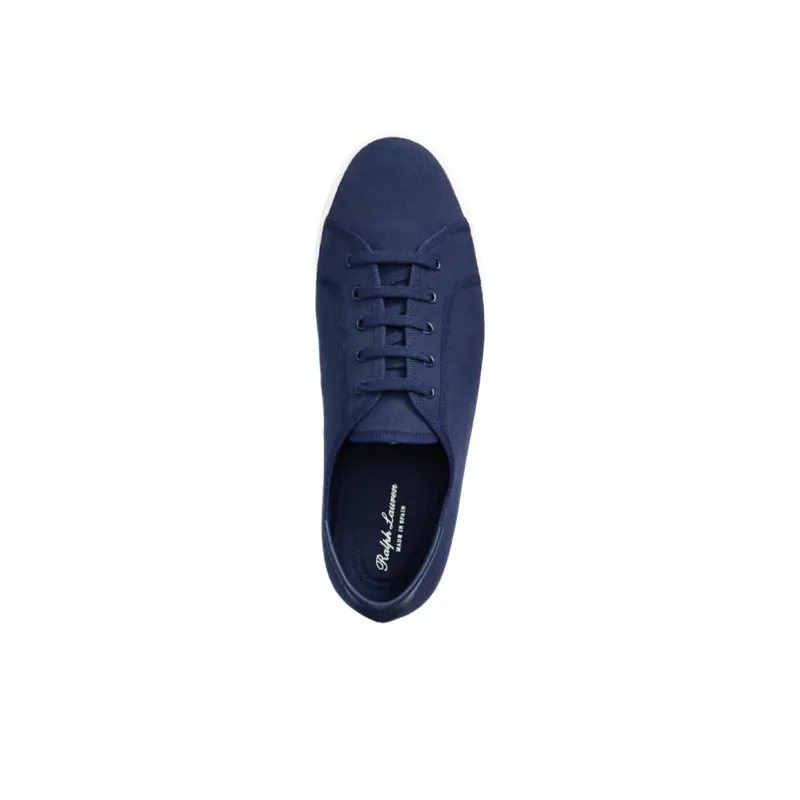 LAUREN RALPH LAUREN Bayston Canvas Shoes Men's Blue-3