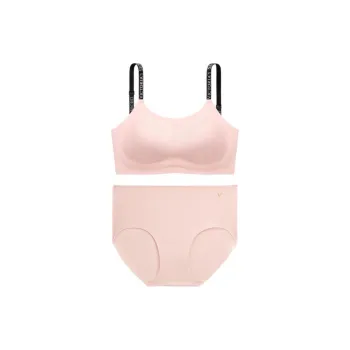 Victoria's Secret Jelly Strip Camisole Series Underwear Set Women's Cherry Blossom Pink