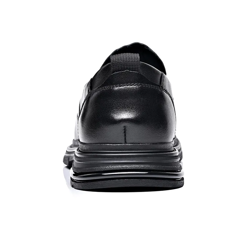 Help Dress Shoes Men Mid Top Black, Brown-4