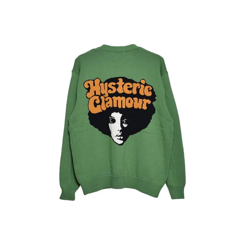 HYSTERIC GLAMOUR Sweater Men's Green-1