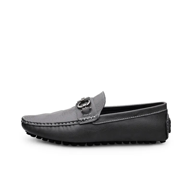Abango Gommino Loafers Men White/Black/Gray/Blue-8