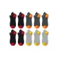 Black 4 Pack+Dark Gray 3 Pack+Light Gray 3 Pack
