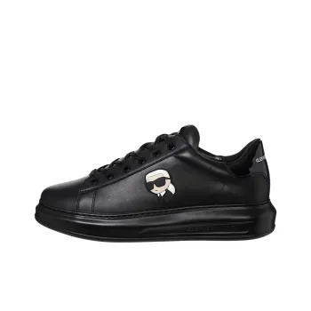 KARL LAGERFELD Kapri Low Top Skateboard Shoes Men's Black
