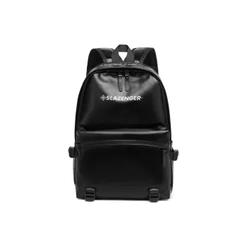 Slazenger PU Backpack Men's Obsidian Black