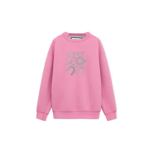 On X LOEWE Sweatshirt Unisex Pink