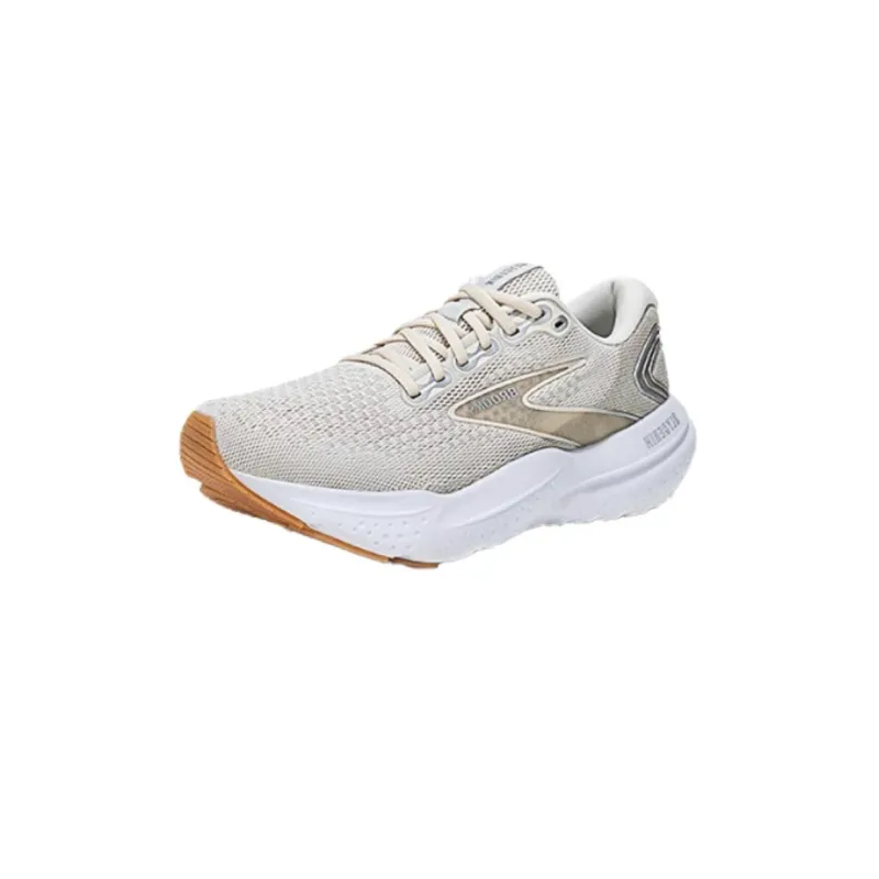 Brooks Glycerin 21 Cushioning Anti Slip Wear Resistant Breathability Low Top Running Shoes Men's Khaki-2