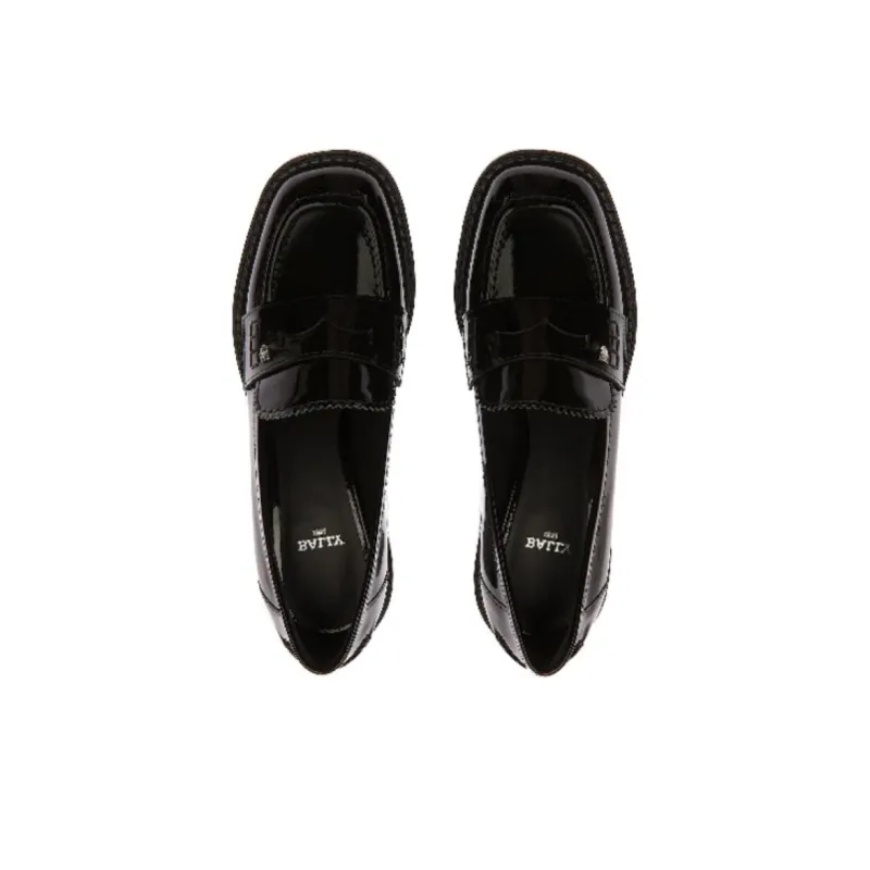 BALLY Elly Mokasin Shoes Women's Black-3