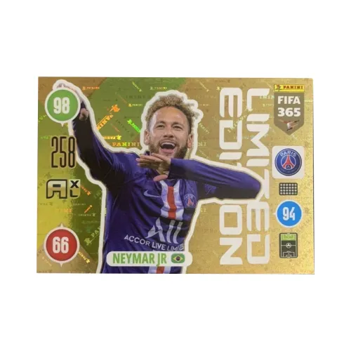 PANINI 2021 FIFA365 Neymar Special Card Star Card Card Quality Universal Sports Cards 1 Piece