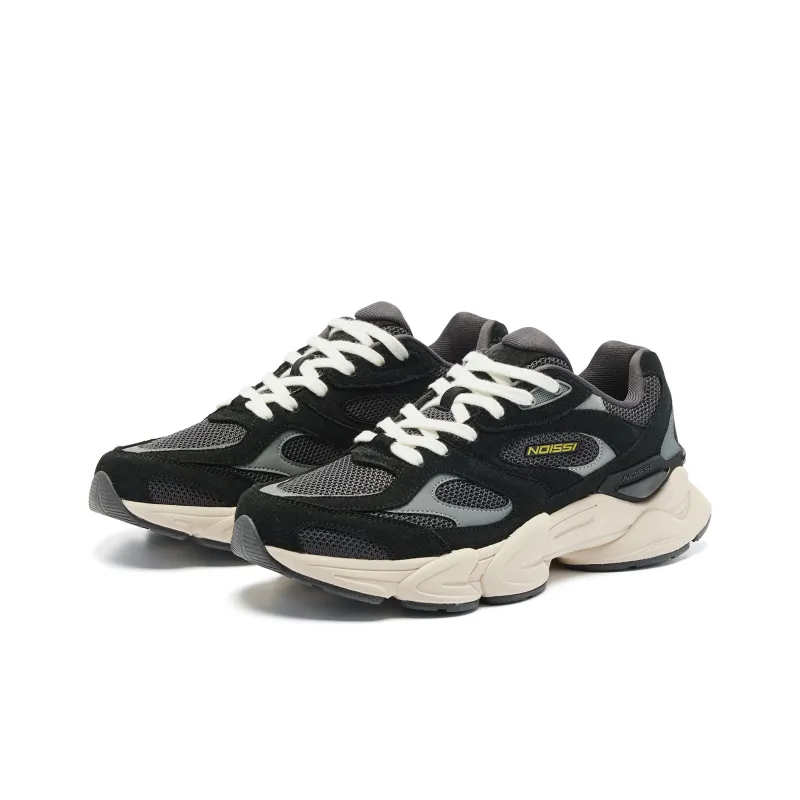 QIAODAN Qiyuan V2 Low Top Casual Shoes Men's Black Acorn Yellow-2