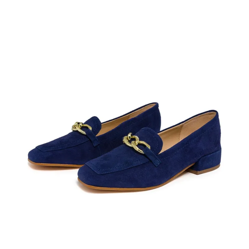 Clarks Loafers 3cm Women's Blue-2
