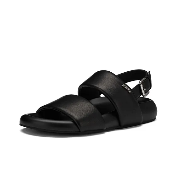 ZSBELLA Strap Sandals 3.5cm Women's Gray Black-6