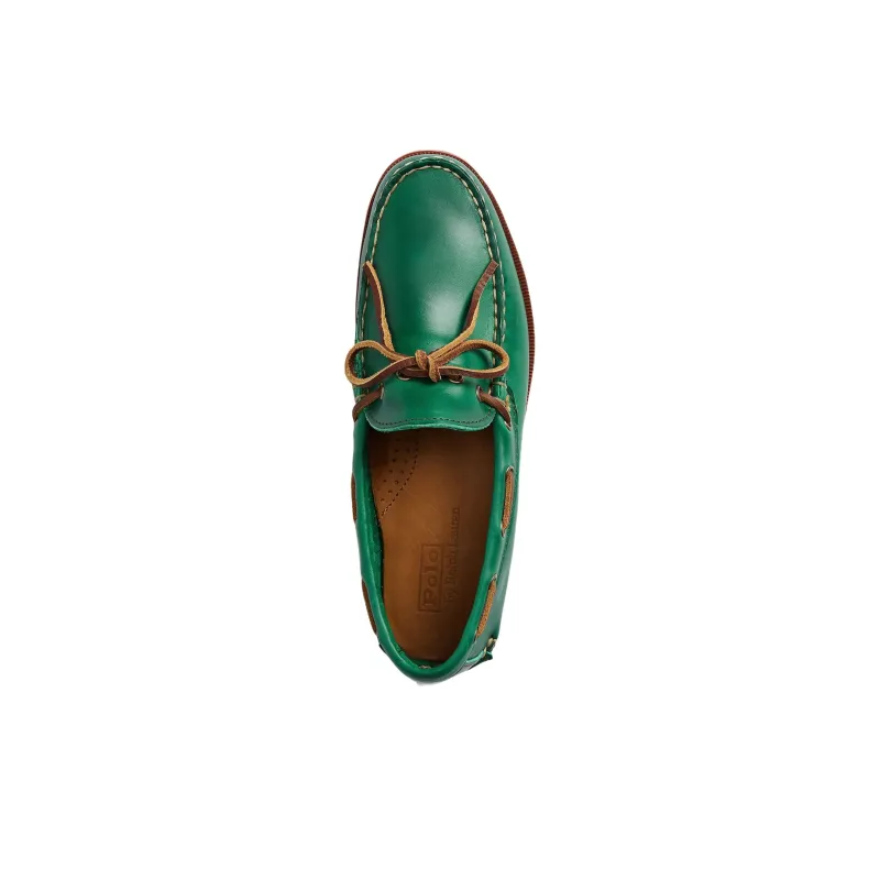 Polo Ralph Lauren Camp Boat Shoes Men's Green-3