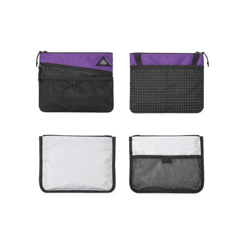 OCE GEAR Water-Repellent Nylon Fabric Color-Matching Shoulder Bag Hiking Bag Cycling Bag Medium Size Unisex-14