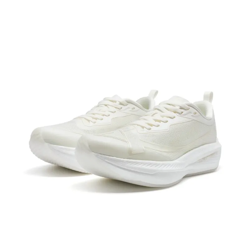 XTEP One piece Molded 2nd Generation Shock Absorbers Low Top Training Sprint Running Shoes Women's Moonlight Radiant-3