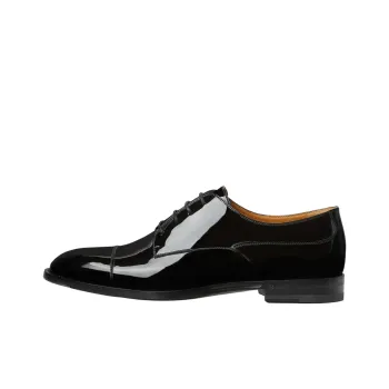 GUCCI Dress Shoes Men Low Top Black