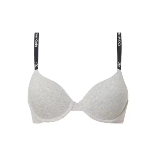 CALVIN KLEIN Bra Global Fit Women's Coconut Gray