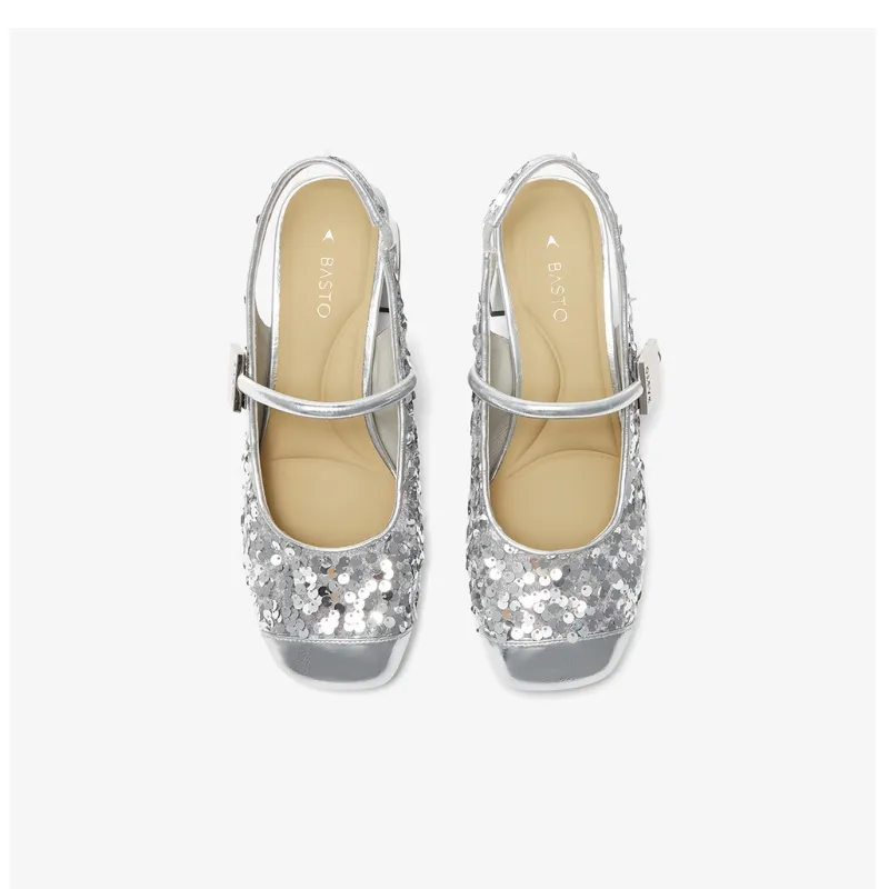 BASTO Strap Sandals 5 8cm Women's-7