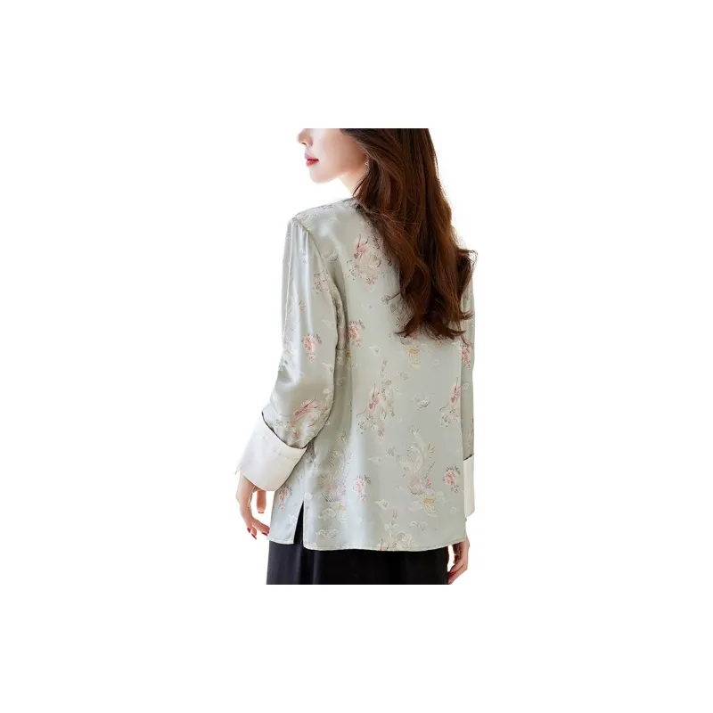 To The West Shirt Women's Green-1