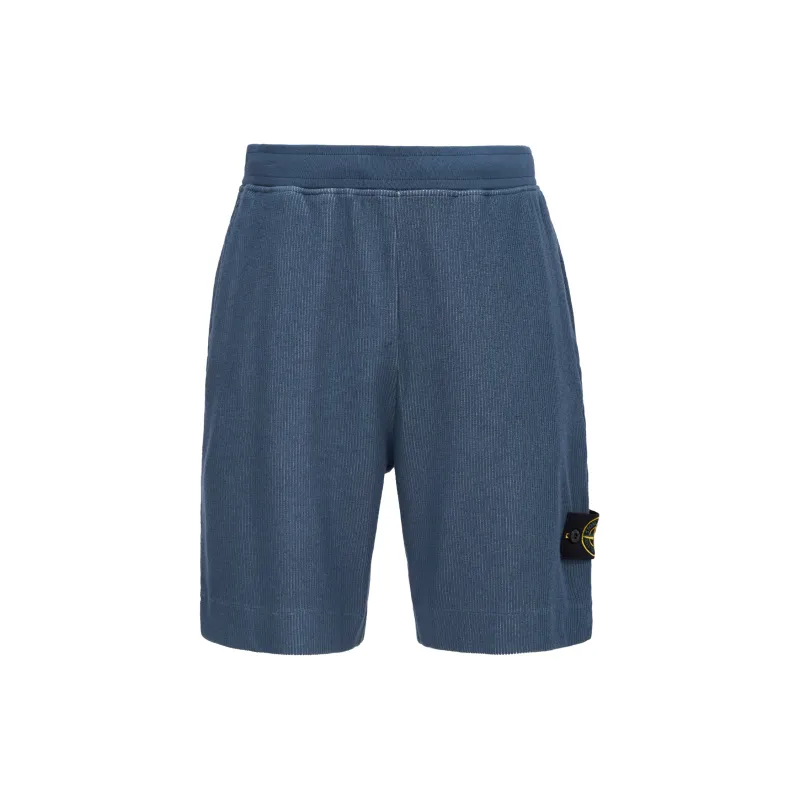 STONE ISLAND Casual Shorts Men Blue-1
